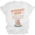 Introvert Mode Hiking Activated Hiker Unisex Jersey T-Shirt