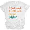 Introvert Pet Ladybug Mom Unisex Jersey T-Shirt Introvert Pet Ladybug Mom Unisex Jersey T-Shirt