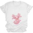 Introverted But Willing To Discuss Axolotl Salamander Unisex Jersey T-Shirt Introverted But Willing To Discuss Axolotl Salamander Unisex Jersey T-Shirt