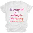 Introverted Willing To Discuss Eastern Box Turtle Introvert Unisex Jersey T-Shirt Introverted Willing To Discuss Eastern Box Turtle Introvert Unisex Jersey T-Shirt