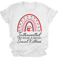 Introverted But Willing To Discuss Serial Killers True Crime Unisex Jersey T-Shirt Introverted But Willing To Discuss Serial Killers True Crime Unisex Jersey T-Shirt