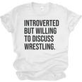 Introverted Wrestler Wrestling Introvert Unisex Jersey T-Shirt Introverted Wrestler Wrestling Introvert Unisex Jersey T-Shirt