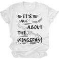 It's All About The Wingspan For Book Lover Unisex Jersey T-Shirt It's All About The Wingspan For Book Lover Unisex Jersey T-Shirt