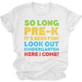 Kids So Long PRE-K It's Been Fun Shirt Boy Girl Graduation Unisex Jersey T-Shirt