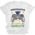 Kindergarten Level Complete Graduation Class 2023 Gamer Kids Unisex Jersey T-Shirt