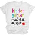 Kindergarten Nailed It 2018 Class Graduation T-Shirt Unisex Jersey T-Shirt
