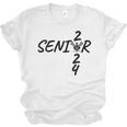 Lacrosse Senior 2024 Sticks And Ball Graduation Unisex Jersey T-Shirt
