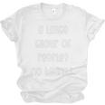 A Large Group Of People No Thanks Introvert Saying Unisex Jersey T-Shirt A Large Group Of People No Thanks Introvert Saying Unisex Jersey T-Shirt