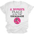 Lawyer Attorney Law School Graduation Female Women Unisex Jersey T-Shirt