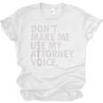Lawyer Law School Graduation Shirt Attorney T-Shirt Unisex Jersey T-Shirt