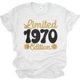 Limited 1970 Edition Retro Vintage 70s Nostalgia Unisex Jersey T-Shirt Limited 1970 Edition Retro Vintage 70s Nostalgia Unisex Jersey T-Shirt