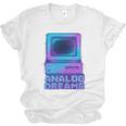 Lofi Reverie Analog Dreams Pixel 90s Desktop VHS Nostalgia Unisex Jersey T-Shirt