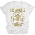 Los Angeles Hotrods Automotive Nostalgia Distressed Unisex Jersey T-Shirt