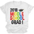 Middle School Graduation Class Of 2018 Shirt Unisex Jersey T-Shirt