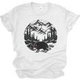 Monster Squonk In Forest Folklore Cryptid Introvert Unisex Jersey T-Shirt