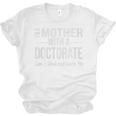 Mother Doctorate Degree Graduation PhD PsyD EdD Premium Unisex Jersey T-Shirt