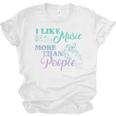 I Like Music More Than People Introvert Music Lover INTP Pun Unisex Jersey T-Shirt I Like Music More Than People Introvert Music Lover INTP Pun Unisex Jersey T-Shirt