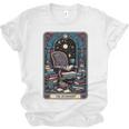 Mystical Library Book Reader The Introvert Tarot Card Unisex Jersey T-Shirt Mystical Library Book Reader The Introvert Tarot Card Unisex Jersey T-Shirt