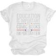 Who Needs Education Comic Books Are Importanter Premium Tri-Blend Unisex Jersey T-Shirt