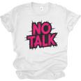No Small Talk Zone – Introvert Quote Unisex Jersey T-Shirt No Small Talk Zone – Introvert Quote Unisex Jersey T-Shirt