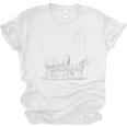 Nostalgic Wagon Jest Please Be Patient I'm From The 1900s Premium Unisex Jersey T-Shirt