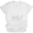 Nostalgic Wagon Jest Please Be Patient I'm From The 1900s Unisex Jersey T-Shirt