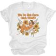 We Do Not Care Club WDNC Reading Book Boho Floral Unisex Jersey T-Shirt We Do Not Care Club WDNC Reading Book Boho Floral Unisex Jersey T-Shirt