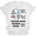 Nothing Beats Reading Rock Paper Scissors Reader Book Lover Unisex Jersey T-Shirt Nothing Beats Reading Rock Paper Scissors Reader Book Lover Unisex Jersey T-Shirt