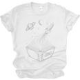 Novelty Universe Books Galaxy Adventure Drawing Women Men Unisex Jersey T-Shirt