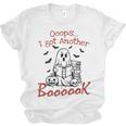 Oops I Got Another Book Boo Ghost Read Book Unisex Jersey T-Shirt