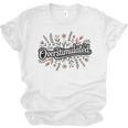 Overstimulated – Introvert Floral Saying Unisex Jersey T-Shirt Overstimulated – Introvert Floral Saying Unisex Jersey T-Shirt