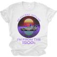 Be Patient With Me I'm From The 1900s Synthwave Unisex Jersey T-Shirt