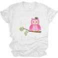 Pink I Graduated From Elementary Graduation Unisex Jersey T-Shirt