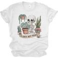 Plant Introvert Gardener Houseplant Botanical Women Men Kids Unisex Jersey T-Shirt