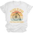 Please Be Kind I'm From The 1900s Penny Farthing Premium Unisex Jersey T-Shirt Please Be Kind I'm From The 1900s Penny Farthing Premium Unisex Jersey T-Shirt
