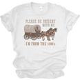 PLEASE BE PATIENT WITH ME I'M FROM THE 1900s Clever Premium Unisex Jersey T-Shirt PLEASE BE PATIENT WITH ME I'M FROM THE 1900s Clever Premium Unisex Jersey T-Shirt
