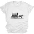 Please Be Patient I'm From The 1900s Oxen And Wagon Premium Unisex Jersey T-Shirt