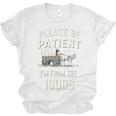 Please Be Patient I'm From The 1900s Retro Premium Tri-Blend Unisex Jersey T-Shirt