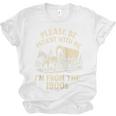 Please Be Patient With Me I'm From The 1900s Retro Raglan Baseball Tee Unisex Jersey T-Shirt