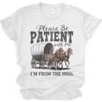 Please Be Patient With Me I'm From The 1900s Vintage Raglan Baseball Tee Unisex Jersey T-Shirt