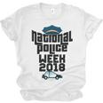 Police Officer National Week T-Shirt Graduation 2018 Unisex Jersey T-Shirt