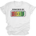 Powered By Books Bookworm Librarian Reading Unisex Jersey T-Shirt