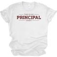 This Is My Principal Shirt Graduation T-Shirt Unisex Jersey T-Shirt