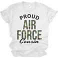 Proud Air Force Cousin Deployment Homecoming Graduation USAF Unisex Jersey T-Shirt