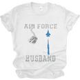 Proud Air Force Husband US Air Force Graduation Husband Unisex Jersey T-Shirt