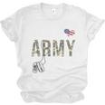 Proud Army Mom Army Graduation Mom US Army Mom Unisex Jersey T-Shirt