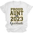 Proud Aunt Of A 2023 Graduate Family Matching Graduation Unisex Jersey T-Shirt