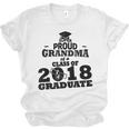 Proud Grandma Of A Class Of 2018 Tee Graduate Graduation Z1 Unisex Jersey T-Shirt