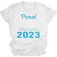 Proud Mama Of 2023 Class Master Graduate Family Graduation Unisex Jersey T-Shirt