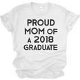 Proud Mom Of A 2018 Graduate Mama Graduation Unisex Jersey T-Shirt